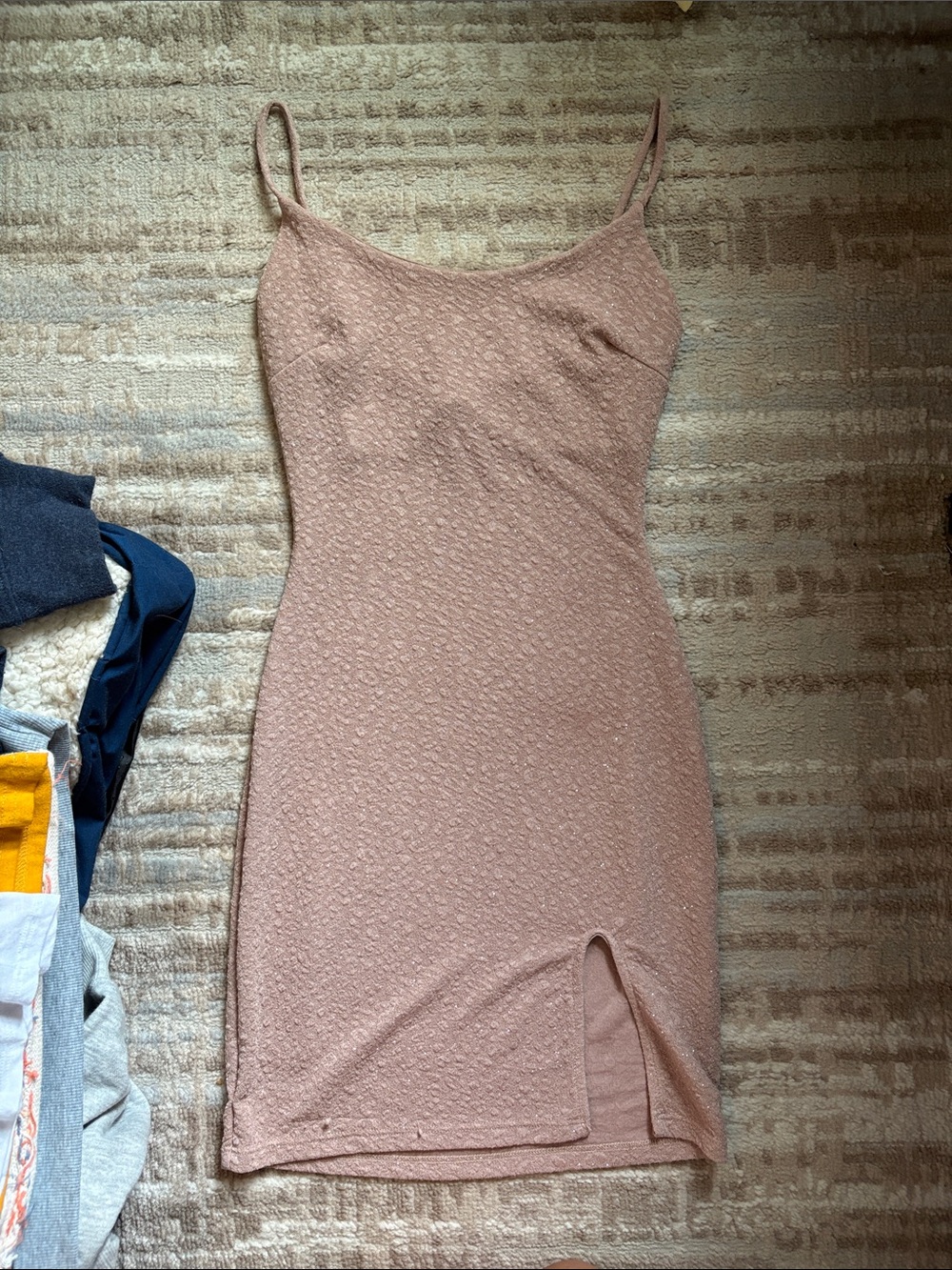 Windsor Blush Pink Mini Slip Dress